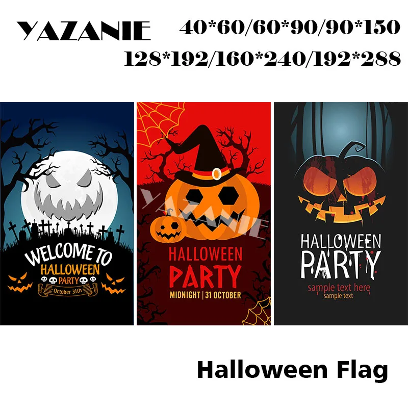 1-0 Halloween Flag 1