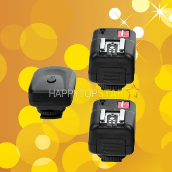 

Professional PT16 16 channels Wireless Remote Flash Trigger Hotshoe Strobe Light Speedlite Transmitter with 2 Receivers
