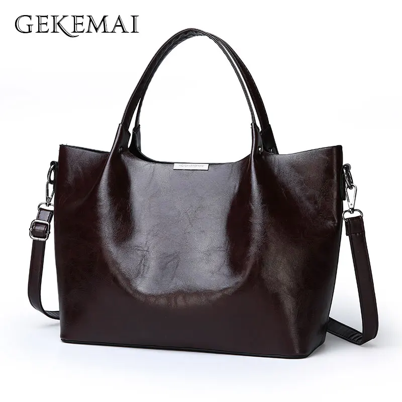 

Famous Brand Luxury Ladies Handbags PU Leather Shoulder Messenger Bags for Women Bags Designer 2019 Casual Female Big Totes Sac