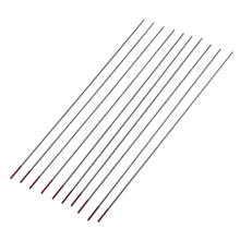 10 шт. красный цвет код ториевый вольфрамовый электрод головка Вольфрамовая игла/стержень для сварочного аппарата