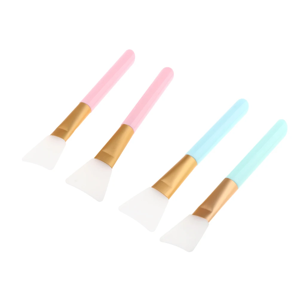 2Pcs Silicone Face Mask Brush Mud,Clay Mask, DIY, Modeling Mask, Hairless Body Lotion, Butter Applicator Tools