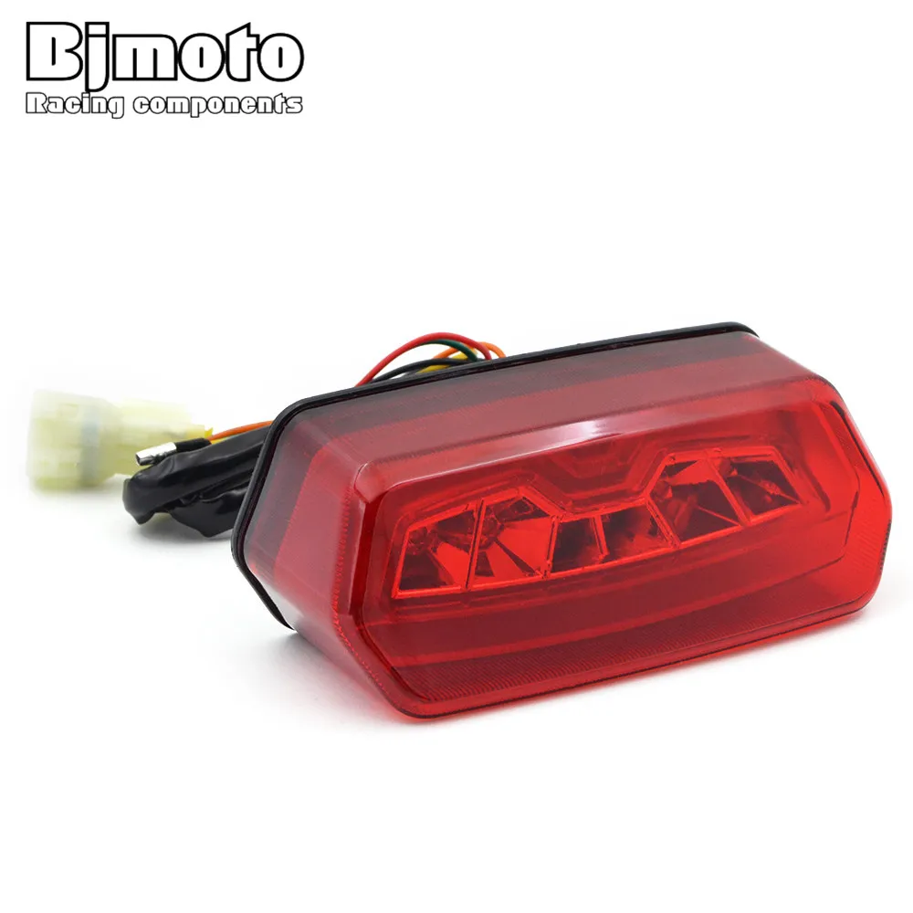 BJMOTO универсальные Встроенные светодиоды в мотоцикл задний тормоз ...