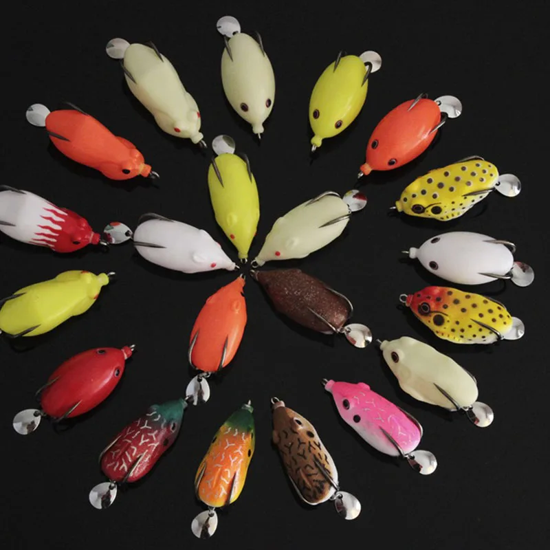 Buy Fishing Frogs Spoon Lure Handmade Artificial Egg