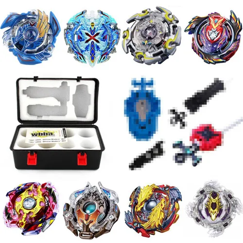 BEYBLADE взрыв B-34 стартер победы Валькирия. B. V пластиковая коробка Металл фьюжн спиннинг Топ Bey лезвия игрушка