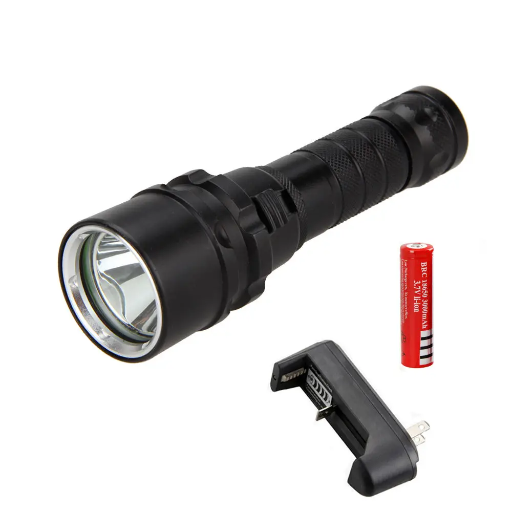 

Underwater 800 Lm SCUBA Diving Flashlight XM-L L2 LED Flashlight Torch Light