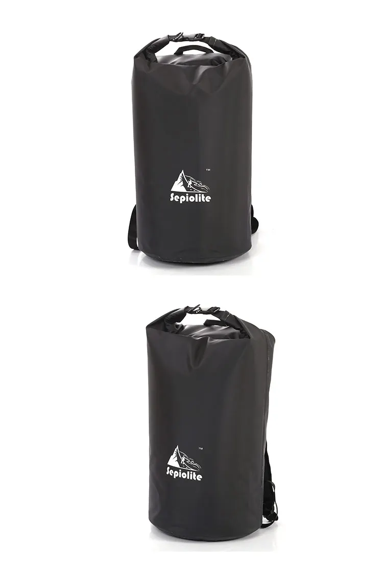 Sepiolite brand15L/25L водонепроницаемый рюкзак для хранения сухой мешок для сплав на каноэ каяках Спорт на открытом воздухе рюкзаки, сумки для путешествий