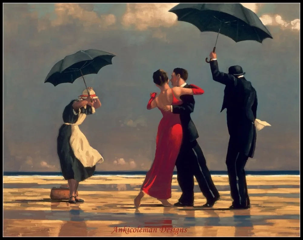 

Needlework for embroidery DIY DMC High Quality - Counted Cross Stitch Kits 14 ct Oil painting - The Singing Butler