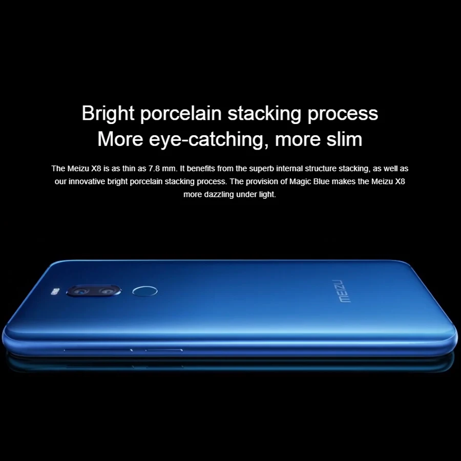 Meizu X8 6.2 Inch 4GB 64GB Smartphone Magic Blue