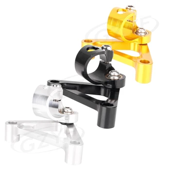

CNC Motorcycle Steering Damper Stabilizer Bracket Mounting Holder Kits For DUCATI 696 796 795 Anodized Aluminum