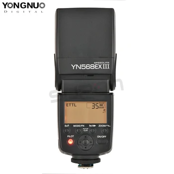 

Yongnuo YN568EX III Wireless TTL HSS 1/8000s Flash Speedlite For Canon 6d 60d 550d 650d 5d mark iii 100d DSLR Cameras