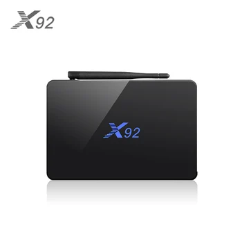 

X92 Smart Android 7.1 TV Box Amlogic S912 Octa Core 2GB 3GB 16GB 32GB Wifi 4K H.265 With USB 2.0 X92 Tv Box Android TV Box