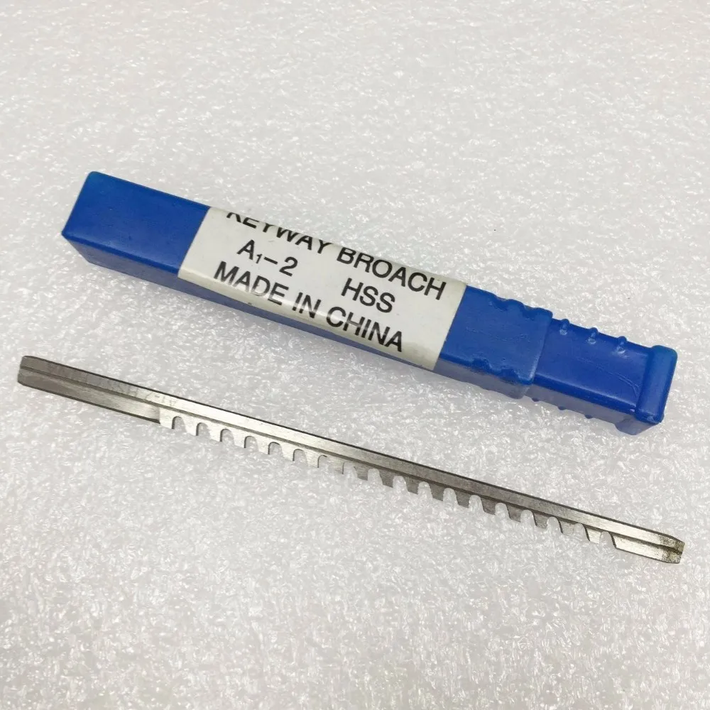2 мм нажимная шпоночная Протяжка с метрическим размером Высокоскоростная сталь для станка с ЧПУ для резки