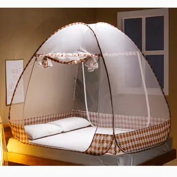 

Round Portable Mosquito Net Universal Bed Curtain For Bunk Insert Mesh Tent For Camping Home Folded Bed Net Free Installation