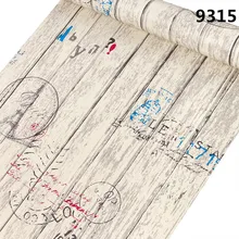 45 см* 10 м размер рулона Водонепроницаемый самоклеющиеся классические ретро деревянные обои papel де parede для гостиной и детской комнаты Decorat