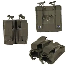 600D Оксфорд ткань Молл уличная сумка Боевая Военная Сумка для обоймы Универсальный Инструмент Тактический Двойной маг Пистолетная обойма