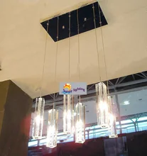6-luz de Cocina accesorio de Iluminación de la lámpara de cristal lámpara de cristal de comedor bar lámpara de la escalera colgante luz dormitorio