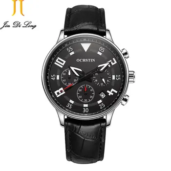 

OCHSTIN Business Watch Luxury Men water Resist Watch Sport Men Shock Fashion Arrow Dial Male Chronograph Quartz Watch