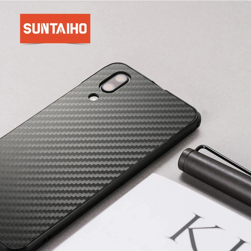 Suntaiho for huawei p20 lite case p20 pro p10 lite Metal Bumper Cover for huwei p smart honor 9 Case mate 10 pro Carbon fiber Suntaiho for huawei p20 lite case p20 pro p10 lite Metal Bumper Cover for huwei p smart honor 9 Case mate 10 pro Carbon fiber