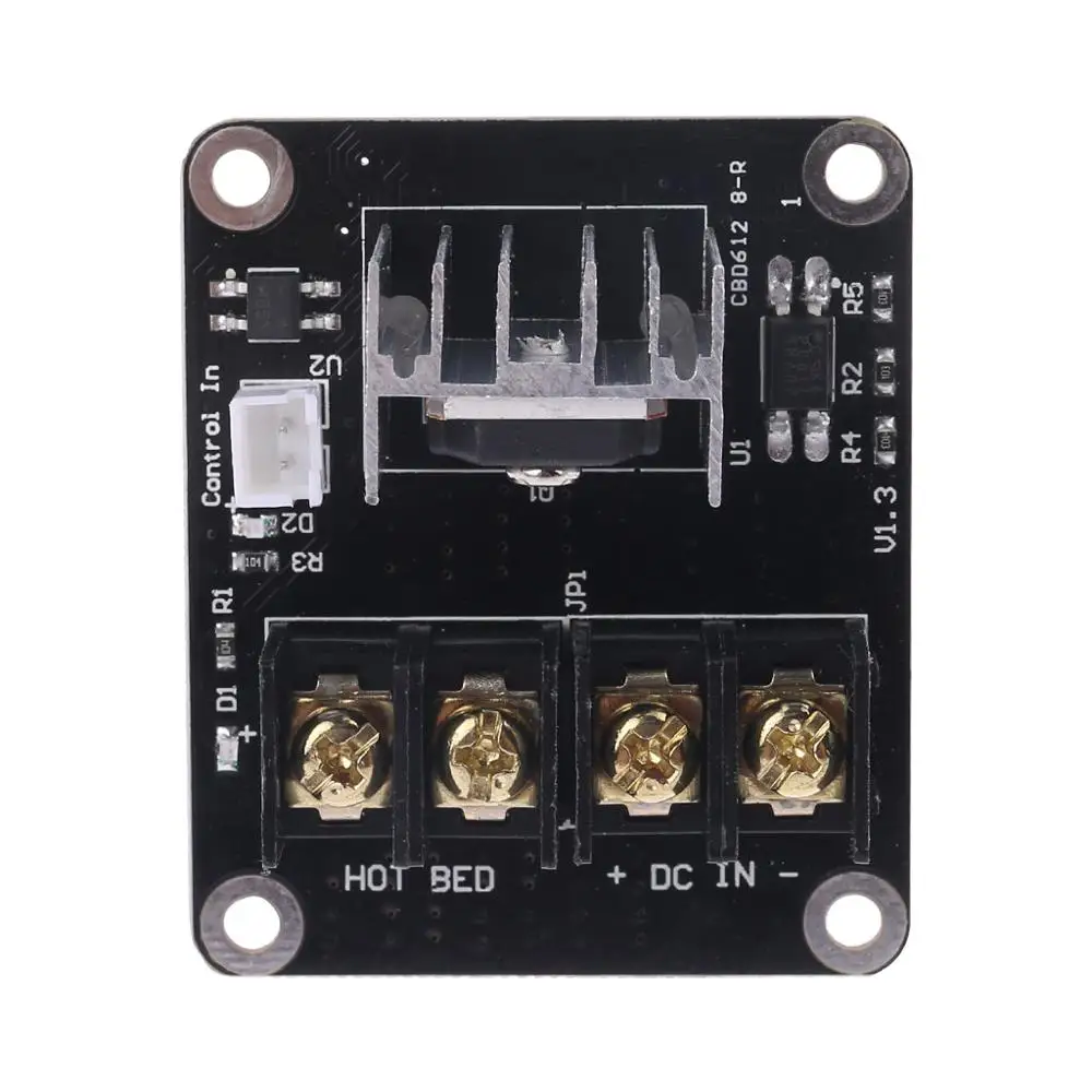 3D принтер с подогревом кровать модуль питания Hotbed MOSFET Модуль расширения Inc 2pin