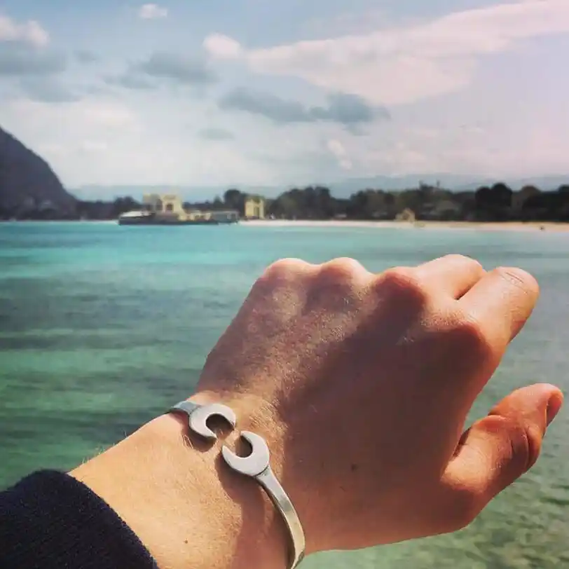 spanner shaped bracelet