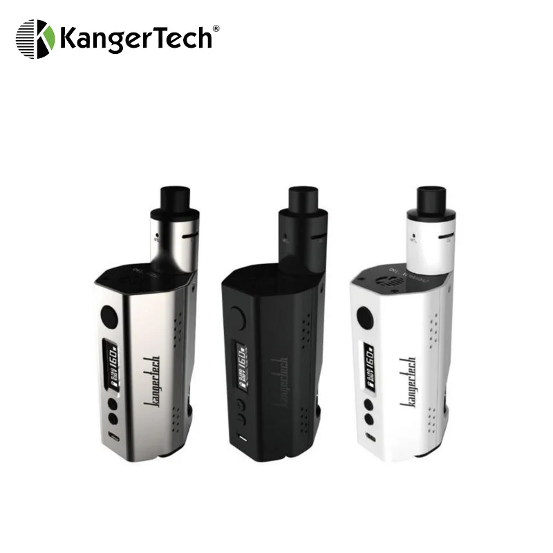 

100% Original Kanger Dripbox 160W Starter Kit With 7ML Big Capacity Subdrip Tank TC Dripmod Kangertech Dripbox Kit 1Pcs/Lot