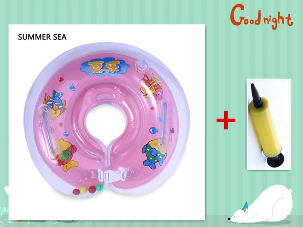 Hot Sale Infant Swimming Neck Float Donut Pool Floats For Baby Swim