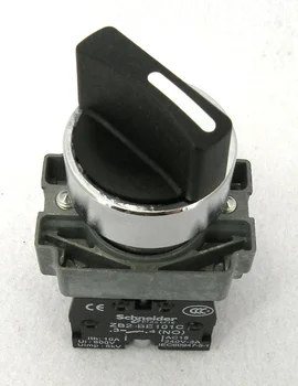 

4pcs Genuine quality silver contact selector switch, two bit lock XB2-BD21C, often open ZB2-BE101C