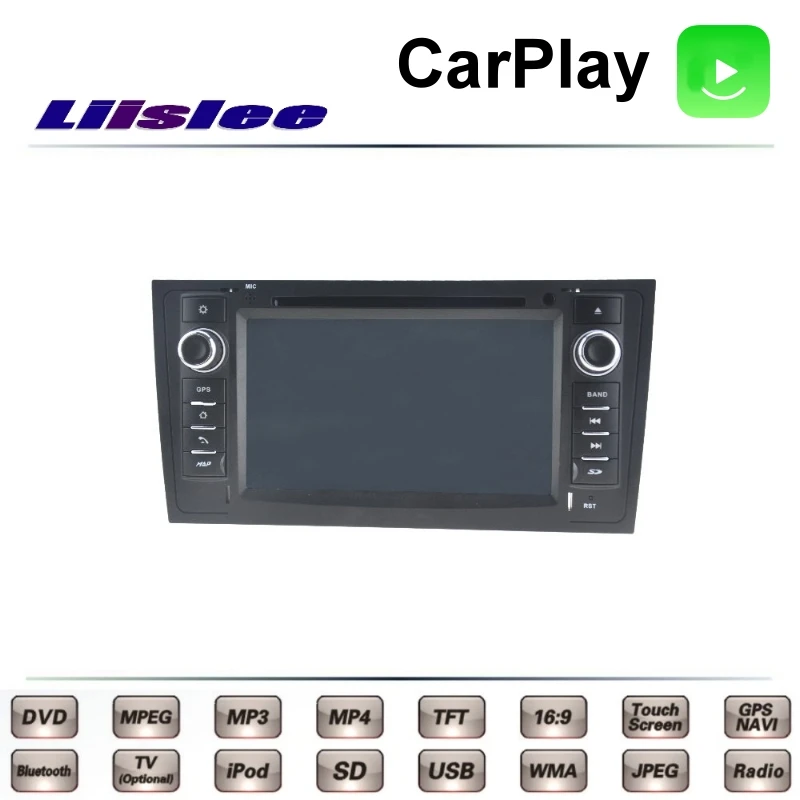 Для Audi A6 C5 4B 1997~ 2004 LiisLee Автомобильный мультимедийный телевизор DVD gps Радио Carplay стиль навигация Navi