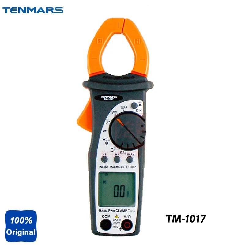 

400A True-RMS AC Power Clamp Meter + Phase Rotation Tester TM-1017