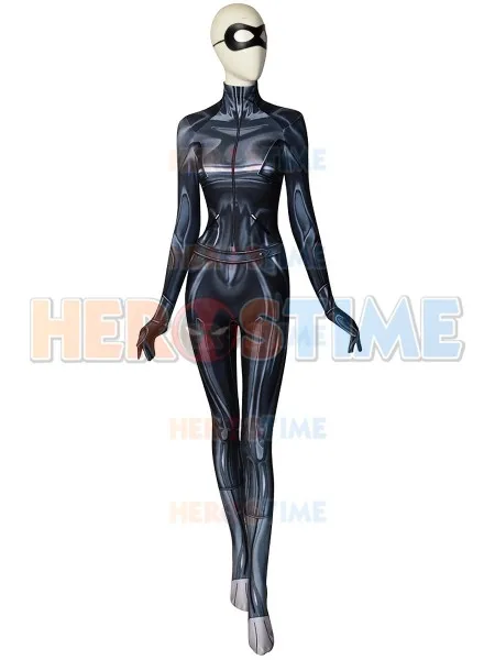 Кошка Нуар косплей костюм 3D принт косплей костюм спандекс зенати боди костюм на Хэллоуин