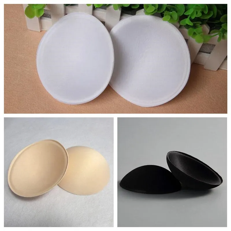 

3 Pairs Insert Push Up Comfortable Chest Cotton Sponge Bra Pad Wedding Dresses Reusable Women's Accessories ZXY9593