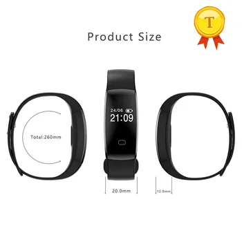 

2018 New Arrival Healthy Band Smart Bracelet Accurate Heart Rate Counter Wristband bluetooth 4.0 smart band for iphone7