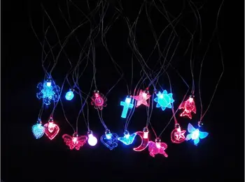 شراءالإلكترونية اللعب فلاش Led قلادة تضيء توهج لعبة زينة الزفاف احتفالي لوازم 900 قطعة/الوحدة YH959