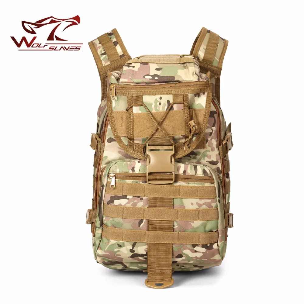 

40L Tactical Waterproof Backpack Rucksacks Sport Hunting Bags Camping Molle X7 Outdoor Trekking Shoulder Military Bag