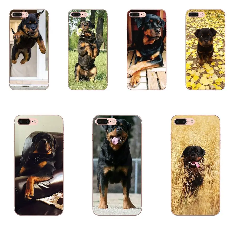 

Soft Shell Phone Case For Xiaomi Redmi Note 2 3 3S 4 4A 4X 5 5A 6 6A Pro Plus Rottweiler Dog