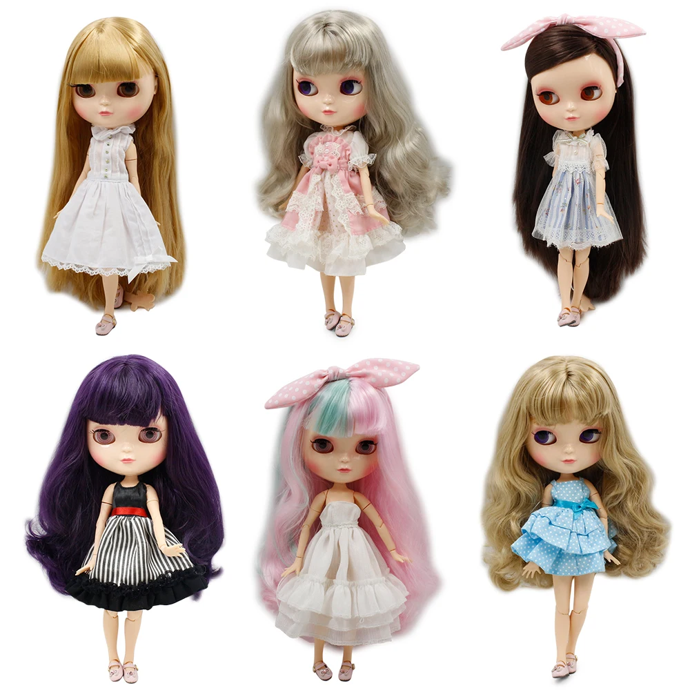 

Fortune Days 1/6 icy 30cm doll joint body including hand setAB high quality Special offer with makeup New List gift.