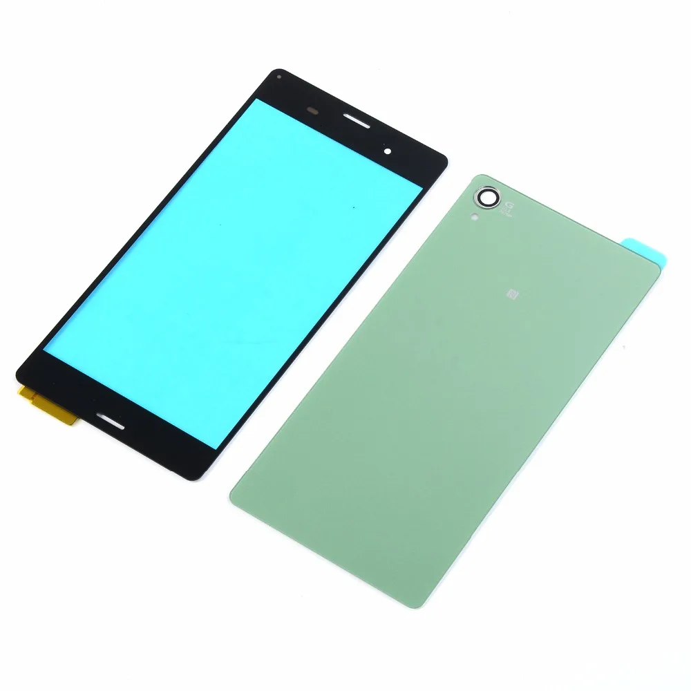 Z3 Корпус стеклянная задняя крышка батарейного отсека для SONY D6653 D6633 L55T L55U