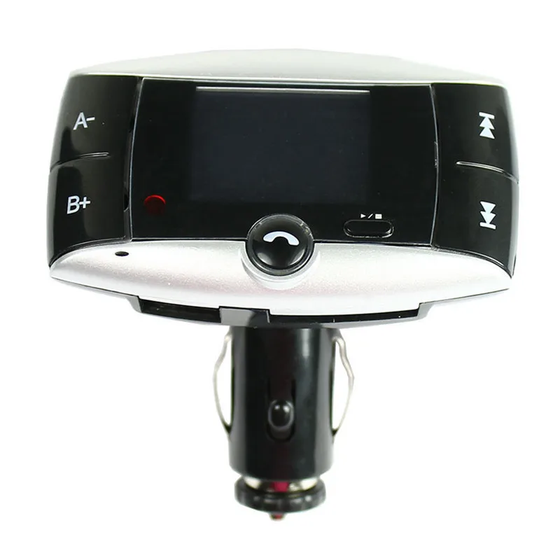 1pc USB Remote Bluetooth FM Transmitter LCD Car Kit MP3 Player