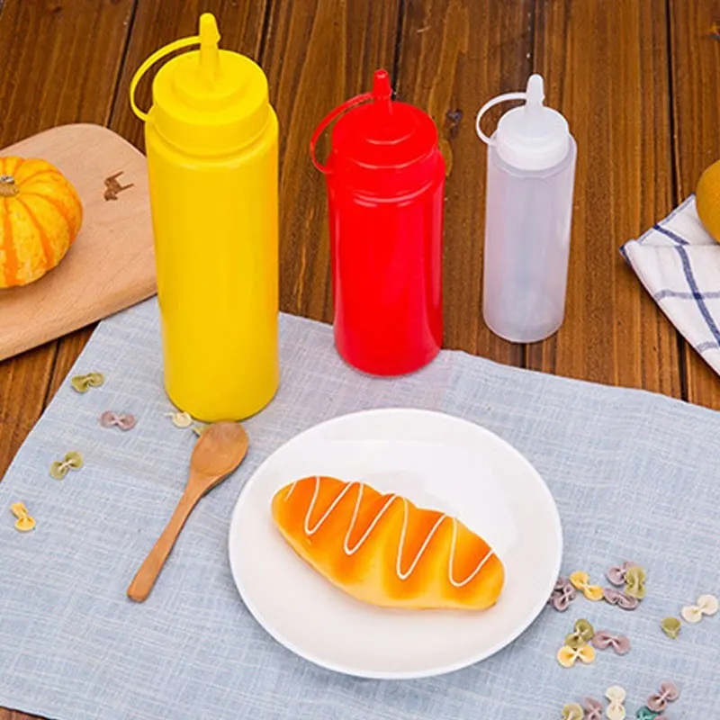 Кетчуп и соус бутылки для диспенсера бутылка для дозировки Mayonnaise ...