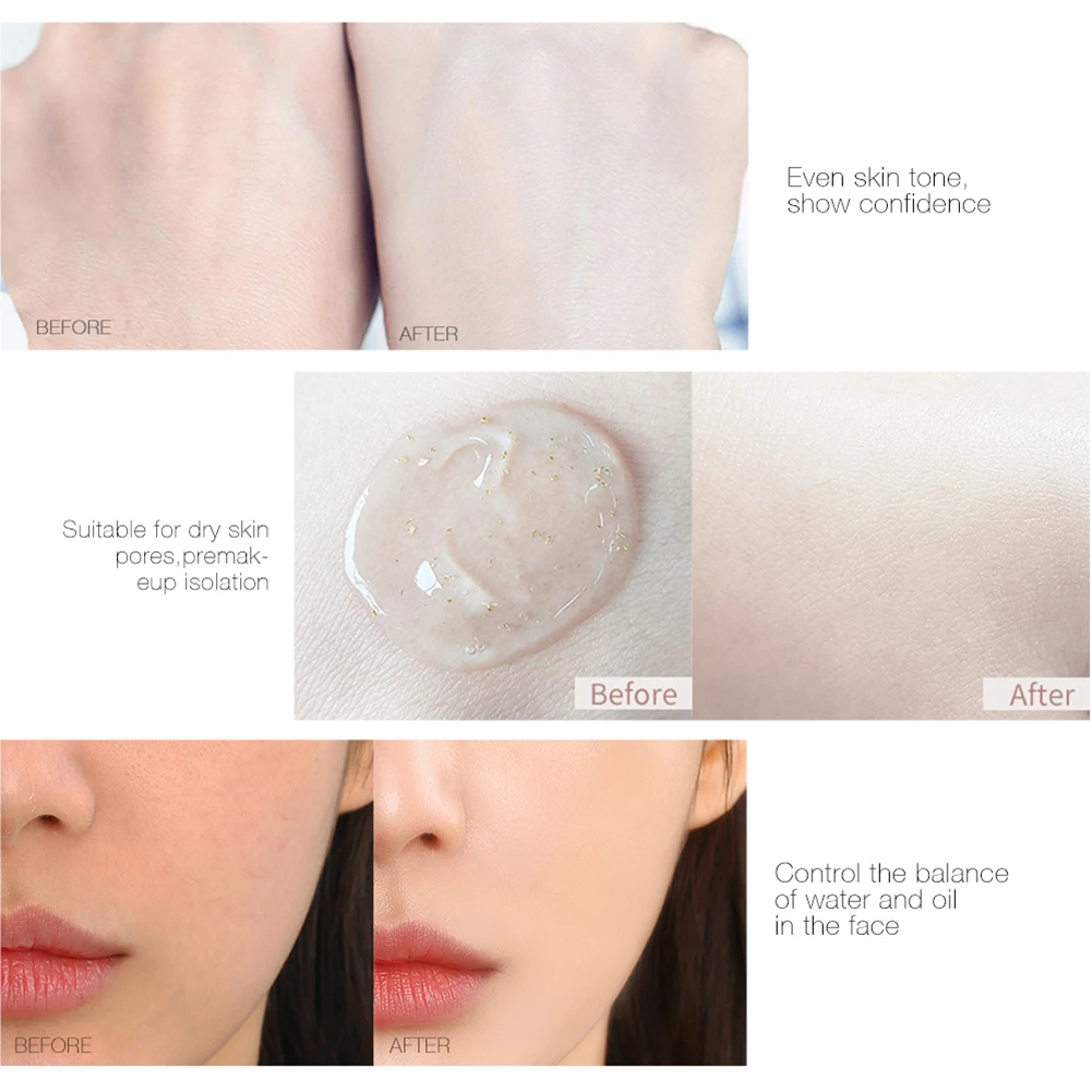 Основа под макияж 24 K Gold Infused beauty Oil Face Lips База под макияж увлажняющий крем быстрое впитывание основа под макияж