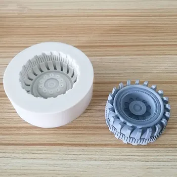 

DIY car tire mold fondant cake mold chocolate fudge tool M128