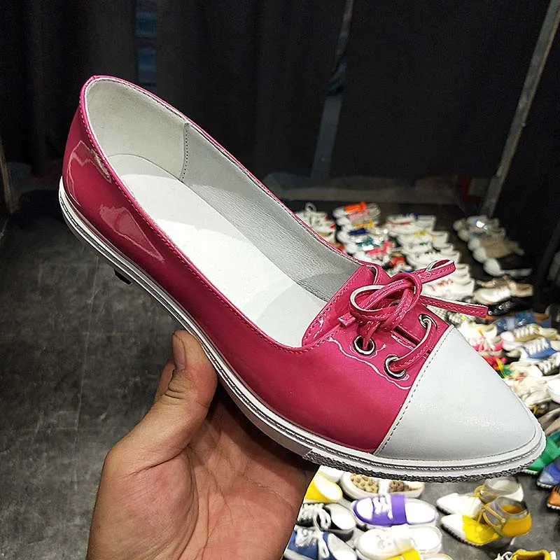 Новые модные женские туфли-лодочки из pu искусственной кожи с острым носком на высоком каблуке 5 см, женская обувь с бантом-бабочкой