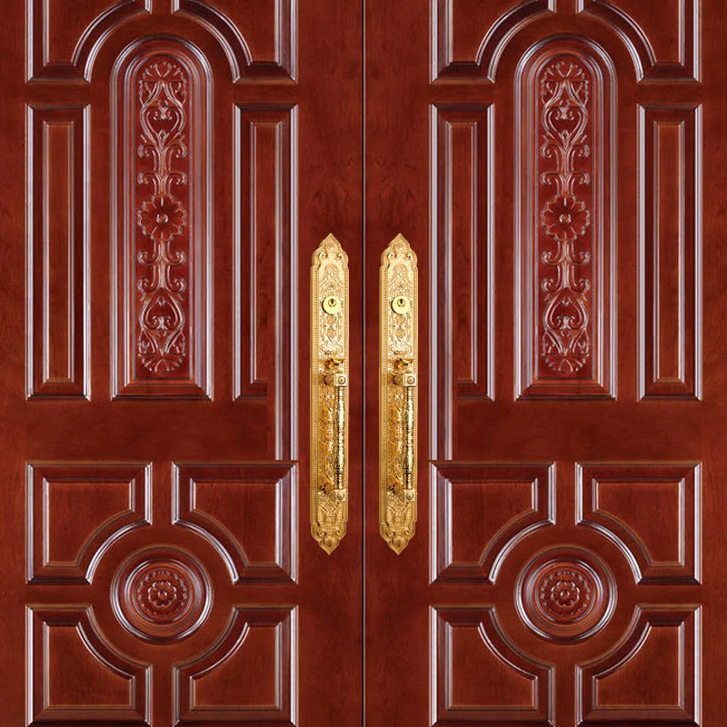 Vysha Chinese Luxury Villa Large Locks Off A Large Double Door
