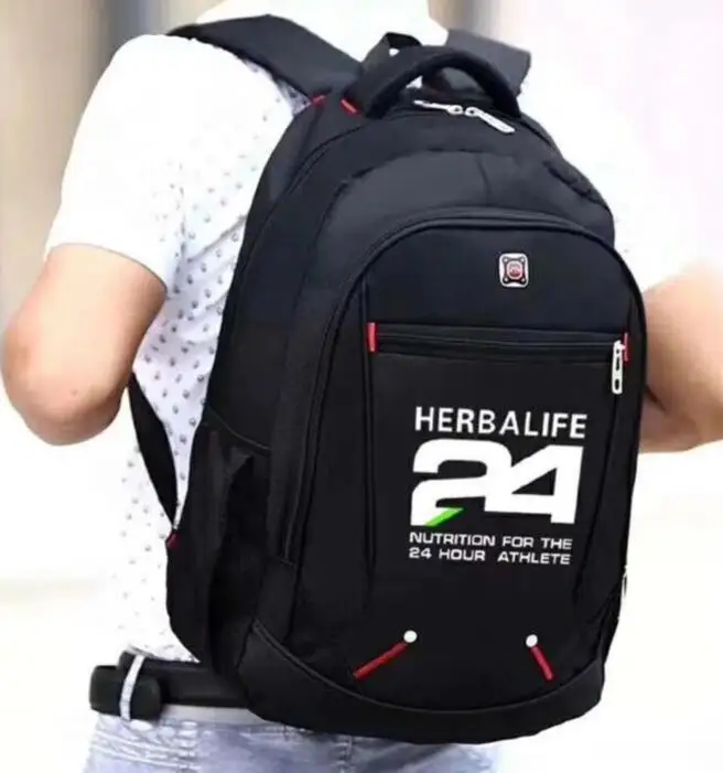 Herbalife 24K рюкзак 24K спортивный рюкзак Herbalife сумка для ноутбука стильный MTB дышащий BMX DH горный спортивный рюкзак - Цвет: Серый