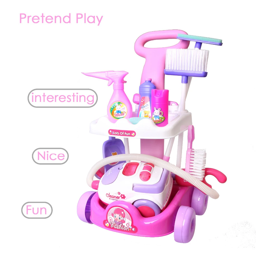 carro de limpieza juguete