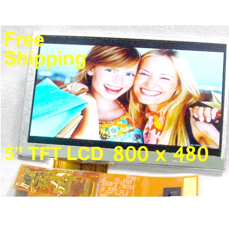 5 0 &quotTFT LCD модуль 800x480 точек пикселей 40 контактов для GPS автомобиля DVD MP4 PSP MCU PIC AVR ARM