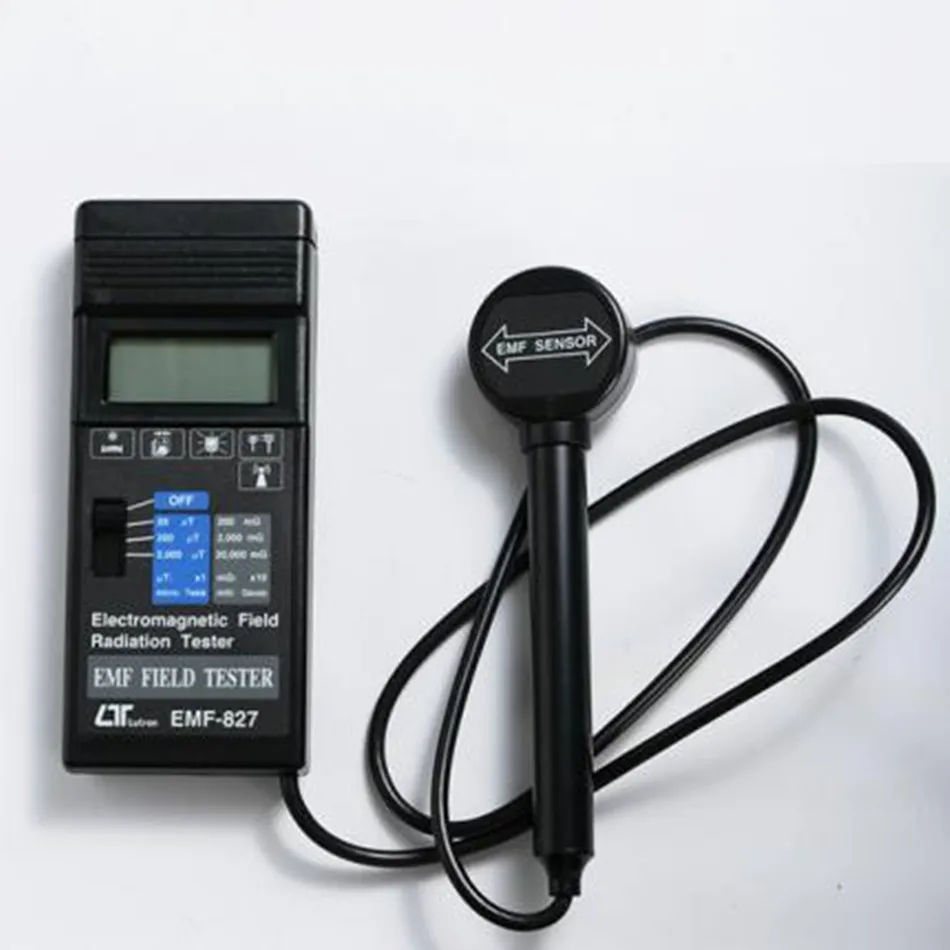 

EMF-827 / EMF827 Electromagnetic Field Tester With Separate Probe Reliable Around Power Lines Home Appliance