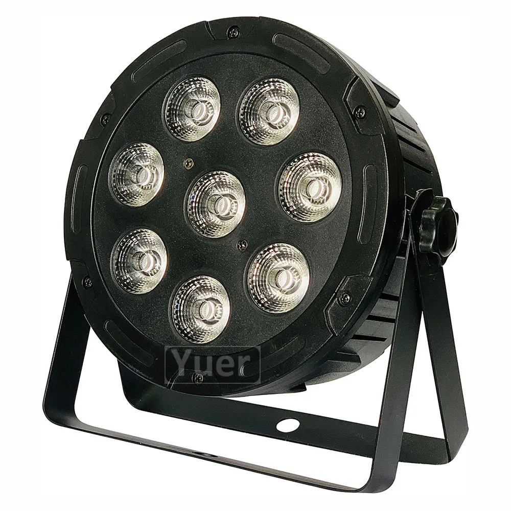 Светодиодный светильник RGBWA 5 в 1 8x10 Вт DMX512 цветная музыка свадьба паровой s DJ