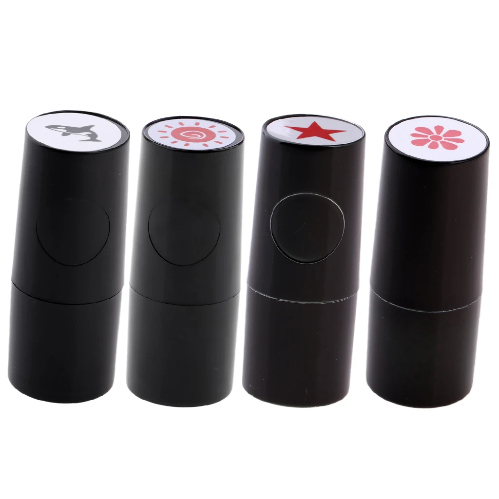 4 Pcs Golf Ball Stamp Stamper Marker Club Giveaways Prize Keepsake Souvenir Golf Birthday Gift