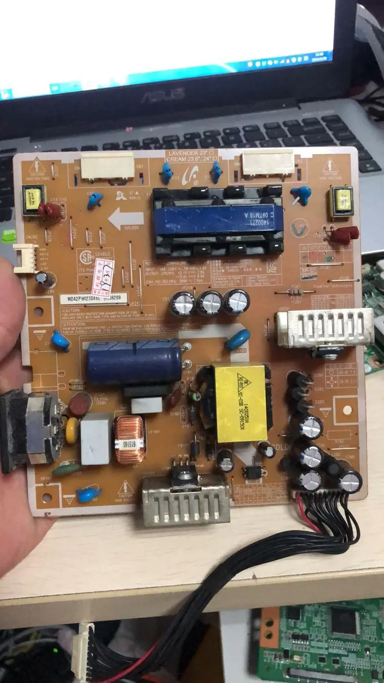 power board for Original/P2350 SM2333T board IP4L23D PWI2304SL BN44-00297A SPOT it is used